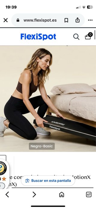 Cinta de andar bajo escritorio FlexiSpot MotionX