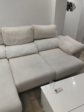 Sofá Charlotte Beige/Blanco