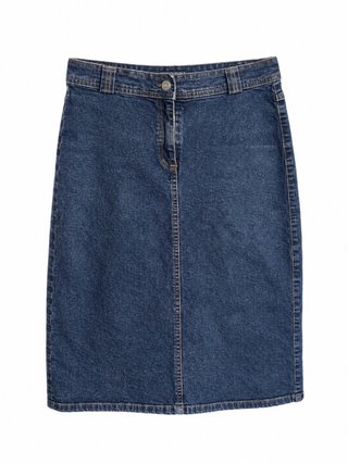 Falda vaquera Bershka azul talla 38