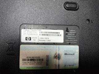 Ordenador portátil Compaq presario
