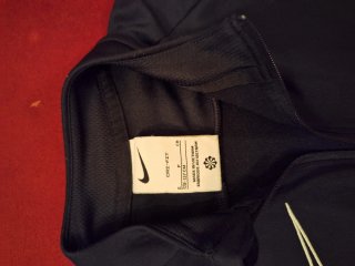 Sudadera Nike fina negra manga larga T.S