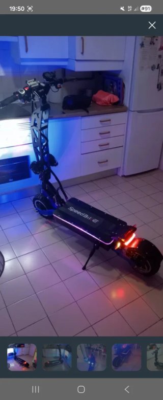 Patinete Eléctrico FLJ SK3 5600W