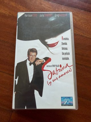 VHS Sabrina (1995) - Harrison Ford
