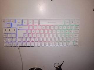Teclado Gaming Trust Blanco