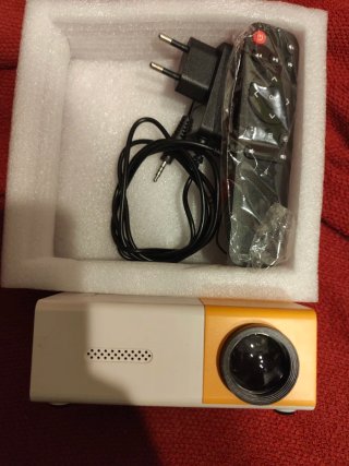 Proyector LED Blanco y Amarillo
