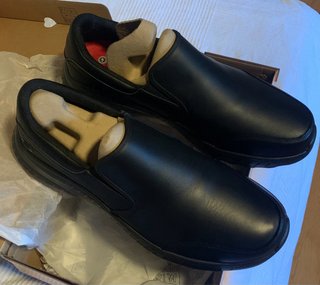 Zapatillas Skechers Negras Trabajo Antideslizantes