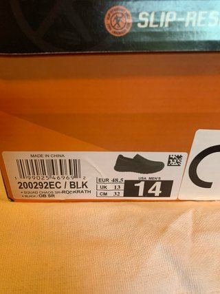 Zapatillas Skechers Negras Trabajo Antideslizantes