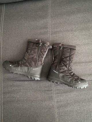 Botas de montaña Quechua niño negras