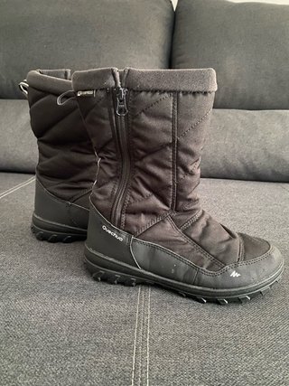 Botas de montaña Quechua niño negras
