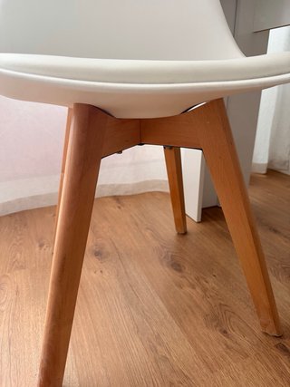 Mesa de Comedor Extensible Blanca