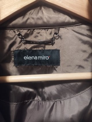 Abrigo plumífero Elena Miró Talla 48F