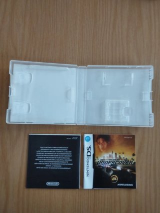 Caja y Manual Need for Speed Undercover DS