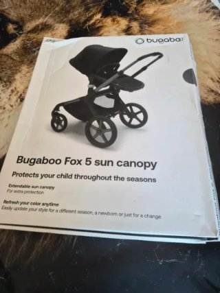 Capota bugaboo Fox5 Nueva Gris melange
