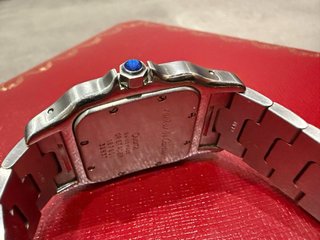 Cartier Santos Galbée Acero y Oro