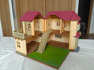 Mansión Sylvanian Families amueblada