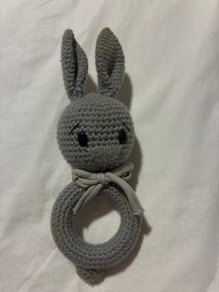 Sonajero de Bebé con Forma de Conejo