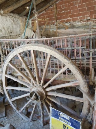 Carro de mulas antiguo