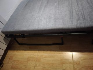 Cama Plegable IKEA con Colchón 80x190