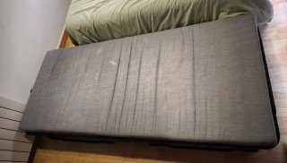 Cama Plegable IKEA con Colchón 80x190
