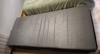 Cama Plegable IKEA con Colchón 80x190