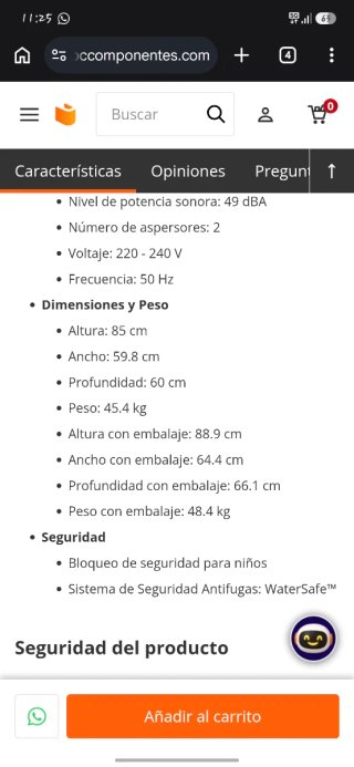 Lavavajillas Beko DVN05320W Blanco