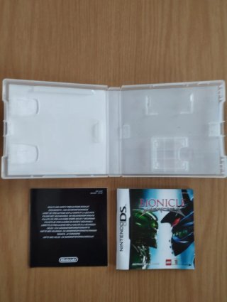 Caja para juego Bionicle Heroes para Nintendo DS