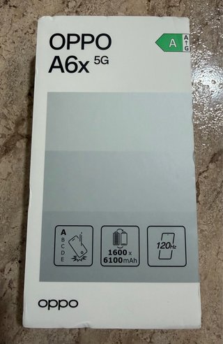 Oppo A6x 5G 256GB Negro