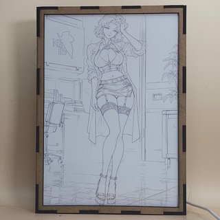Lámpara LED Ritsuko Akagi Evangelion