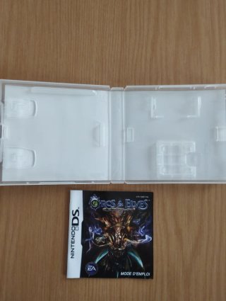 Caja para Juego Orcs & Elves para Nintendo DS