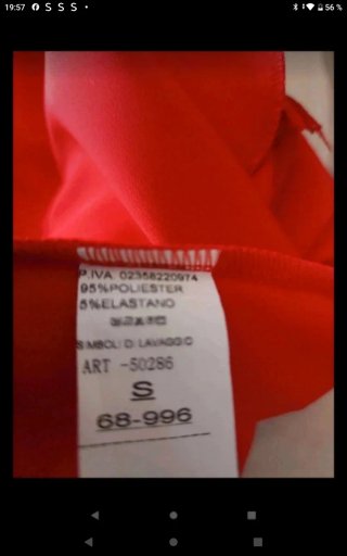 Mono corto rojo Sophie Atelier