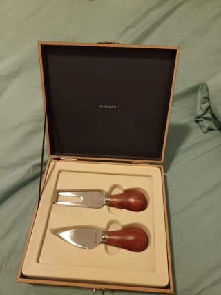 Set utensili per formaggio in scatola