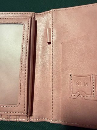 Cartera para Pasaporte Rosa