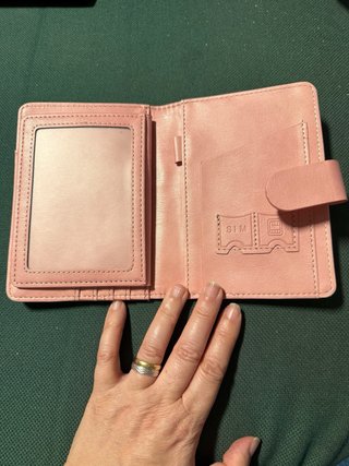 Cartera para Pasaporte Rosa