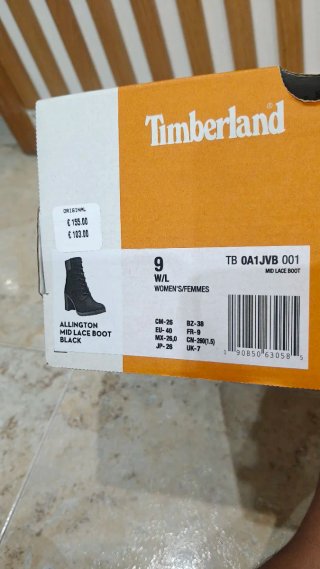 Botines Timberland Negros Talla 40