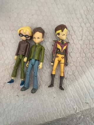Lote de 3 figuras Código Lyoko