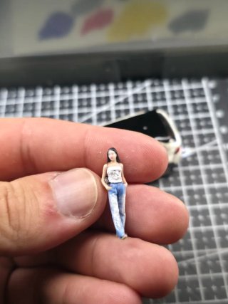 Subaru Custom com Figura