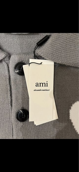 Jersey Ami Paris Gris