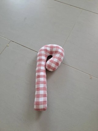 Peluche perrito rosa