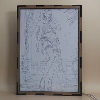 Lámpara LED Boa Hancock (One Piece)