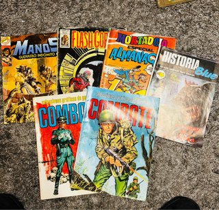 Lote 6 comics variados años 80