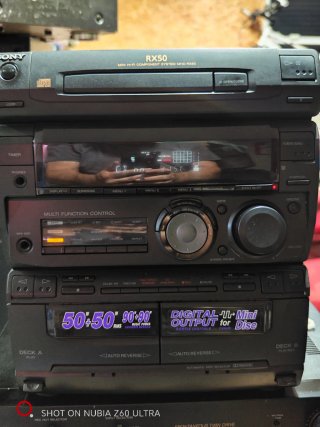 Equipo de música Sony MHC-RX50