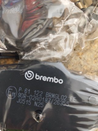 Pastillas de Freno Brembo trasera P61 122