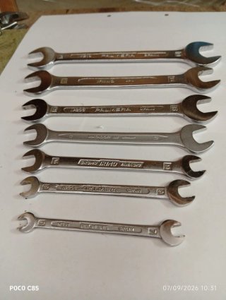 Set de 7 Llaves Planas