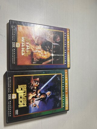 Pack DVD star Wars adición exclusiva pelis 4 y 6