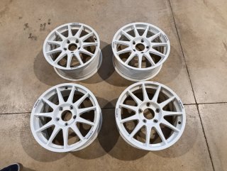 Llantas Speedline Blancas 4uds Peugeot 207 s2000