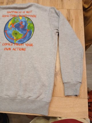 Sudadera Supreme Grip Gris Talla M