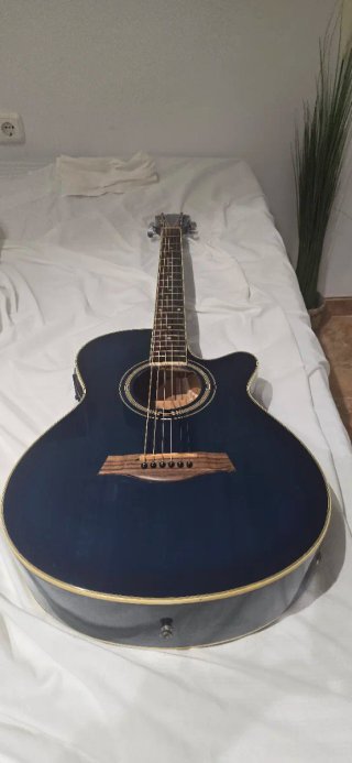 Guitarra Electroacústica Rochester Azul