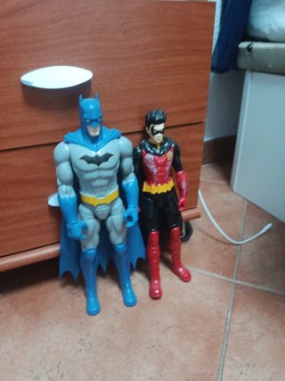 Figuras de Acción Batman y Robin