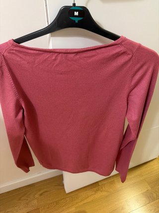 Jersey ZARA BASIC mujer rosa S