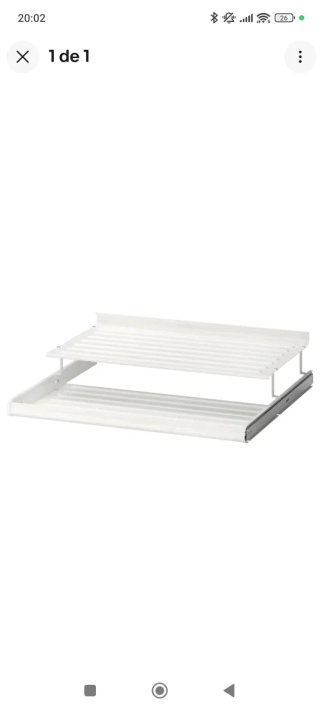 Zapatero extraíble para armario PAX IKEA